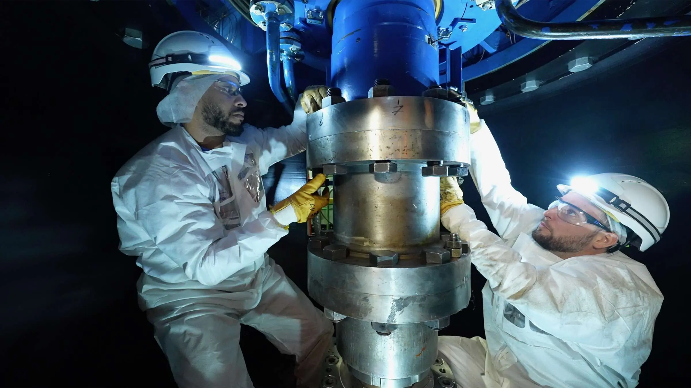 Opération de maintenance en zone contrôlée